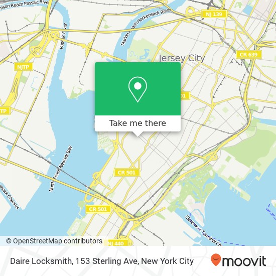 Daire Locksmith, 153 Sterling Ave map