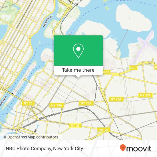 Mapa de NBC Photo Company