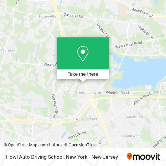 Howl Auto Driving School map