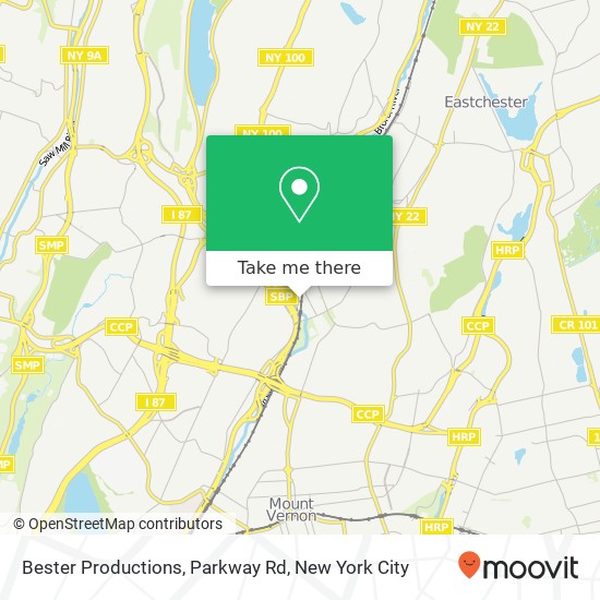 Bester Productions, Parkway Rd map