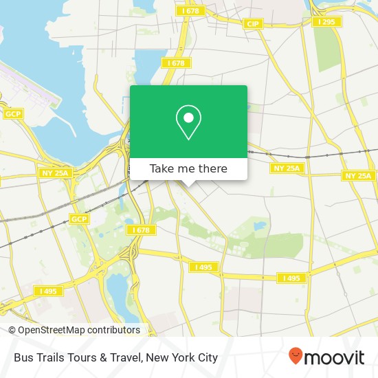 Bus Trails Tours & Travel map