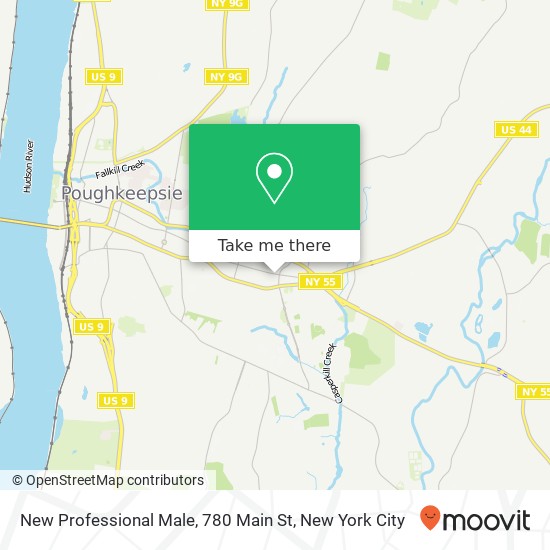 Mapa de New Professional Male, 780 Main St