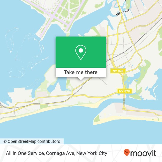 Mapa de All in One Service, Cornaga Ave