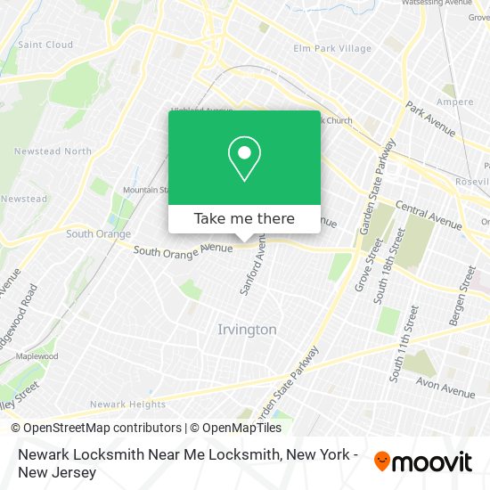 Newark Locksmith Near Me Locksmith map