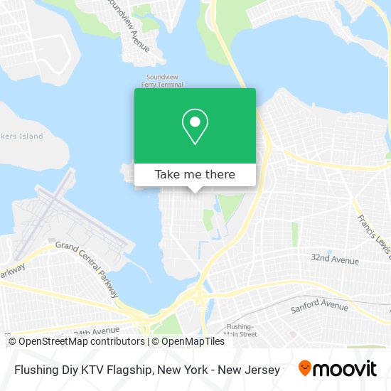 Mapa de Flushing Diy KTV Flagship