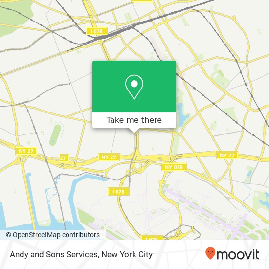 Andy and Sons Services map