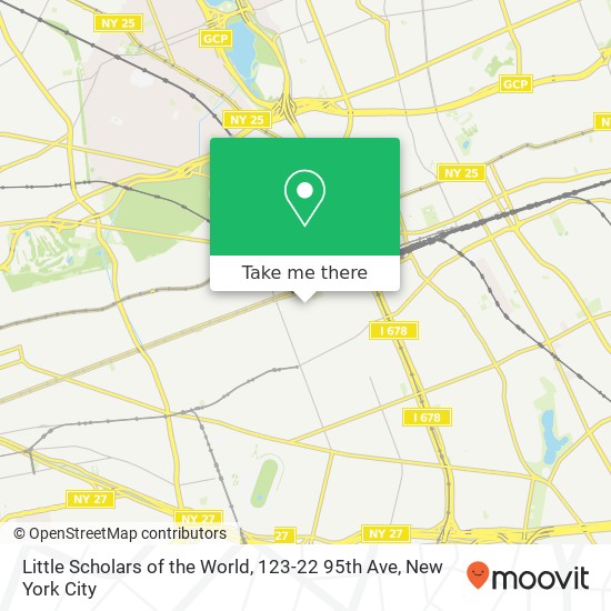 Mapa de Little Scholars of the World, 123-22 95th Ave