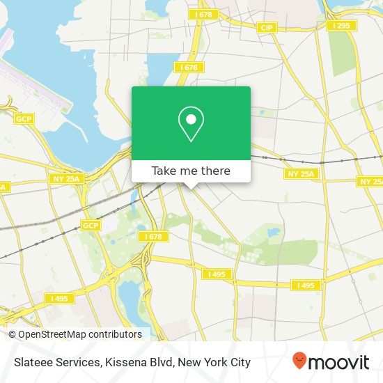 Mapa de Slateee Services, Kissena Blvd