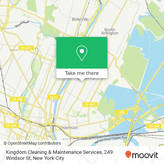 Kingdom Cleaning & Maintenance Services, 249 Windsor St map