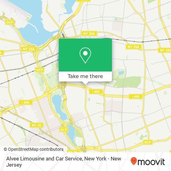Mapa de Alvee Limousine and Car Service