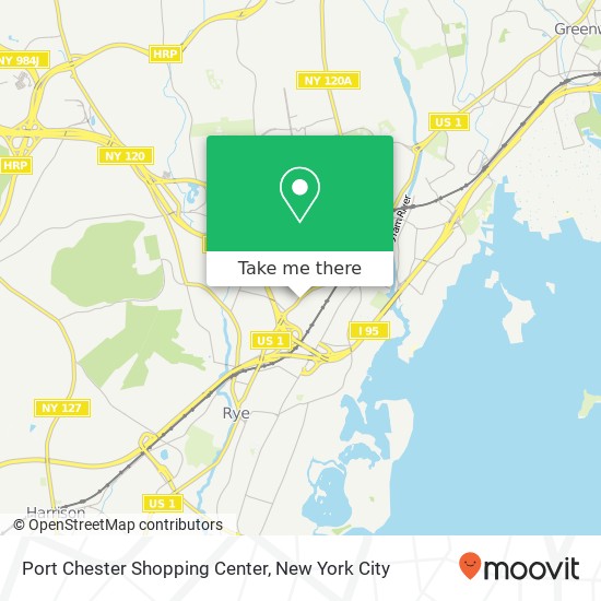 Mapa de Port Chester Shopping Center