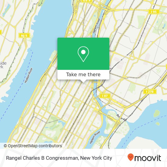 Mapa de Rangel Charles B Congressman