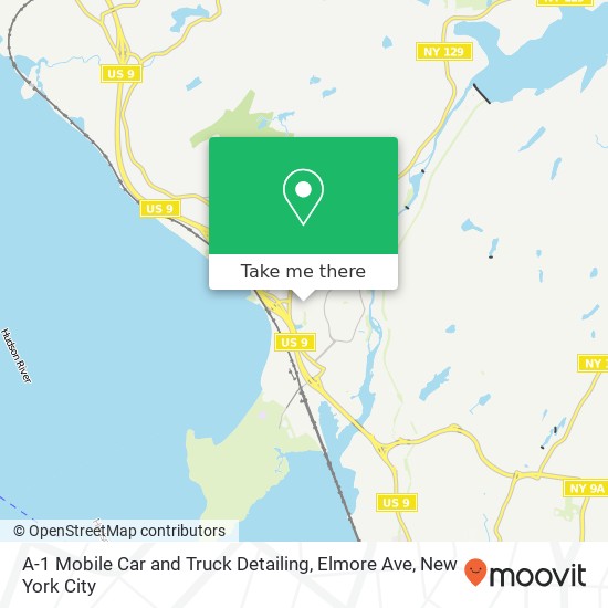 A-1 Mobile Car and Truck Detailing, Elmore Ave map