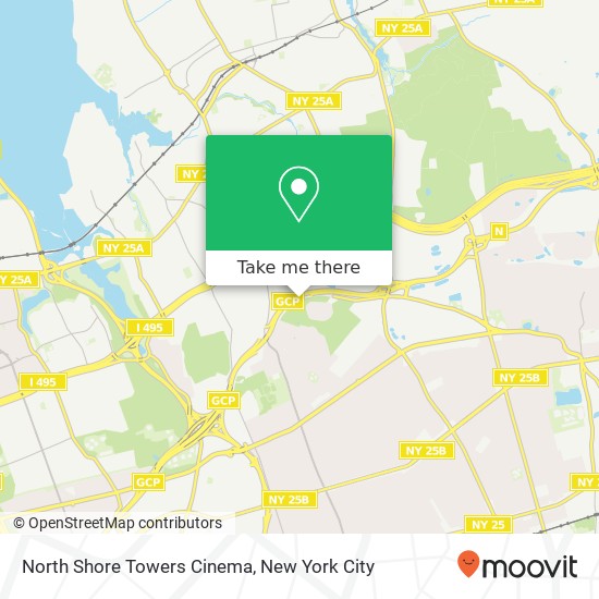 Mapa de North Shore Towers Cinema