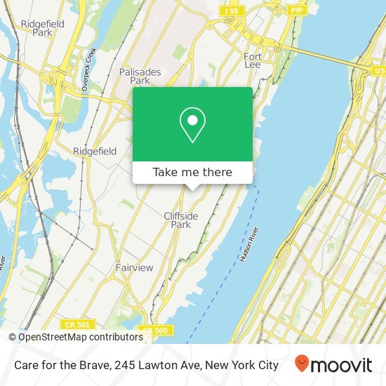 Mapa de Care for the Brave, 245 Lawton Ave