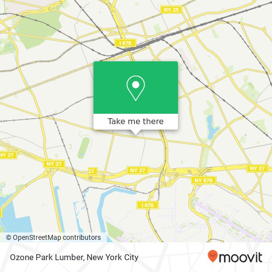 Ozone Park Lumber map