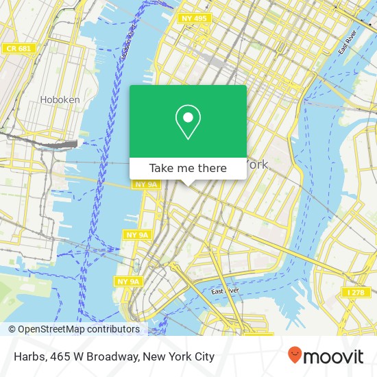 Harbs, 465 W Broadway map
