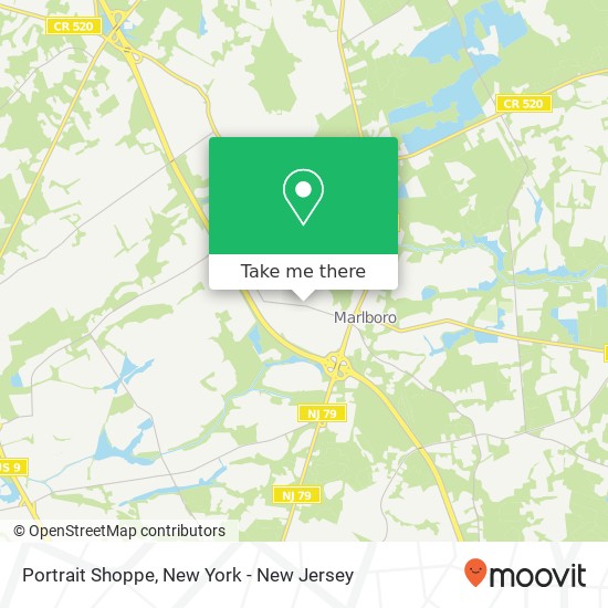 Mapa de Portrait Shoppe