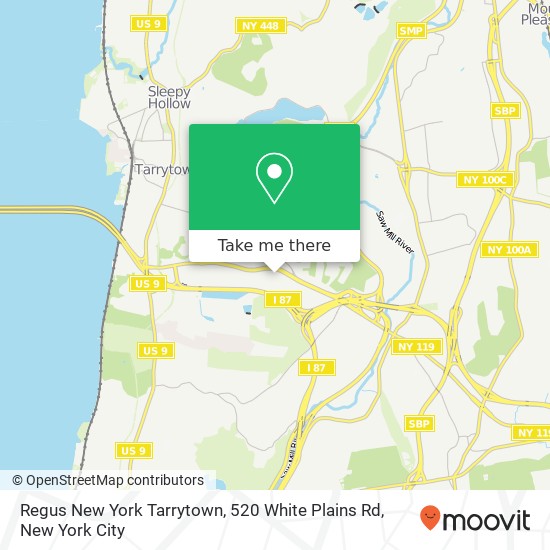 Regus New York Tarrytown, 520 White Plains Rd map