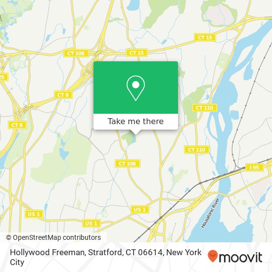 Hollywood Freeman, Stratford, CT 06614 map