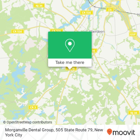 Morganville Dental Group, 505 State Route 79 map