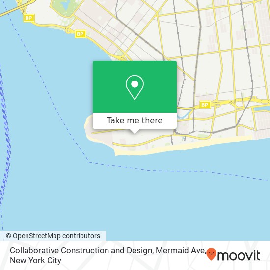 Mapa de Collaborative Construction and Design, Mermaid Ave