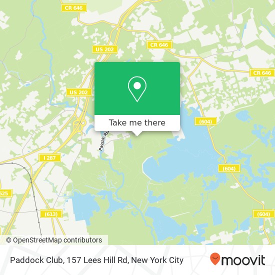 Mapa de Paddock Club, 157 Lees Hill Rd