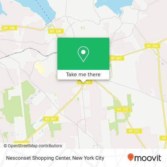 Nesconset Shopping Center map