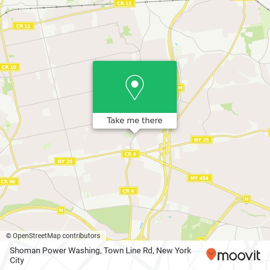 Shoman Power Washing, Town Line Rd map