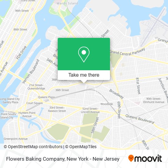 Flowers Baking Company map