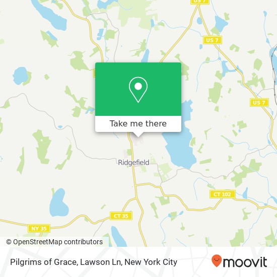 Pilgrims of Grace, Lawson Ln map