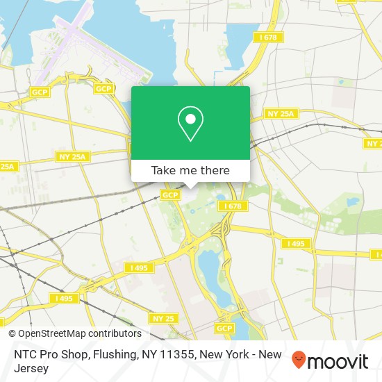 NTC Pro Shop, Flushing, NY 11355 map