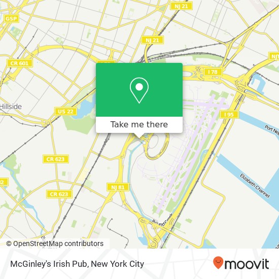 Mapa de McGinley's Irish Pub