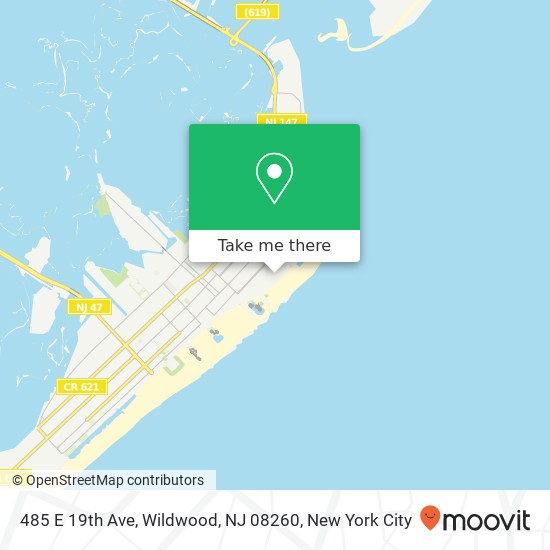 485 E 19th Ave, Wildwood, NJ 08260 map
