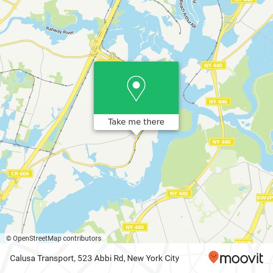 Mapa de Calusa Transport, 523 Abbi Rd