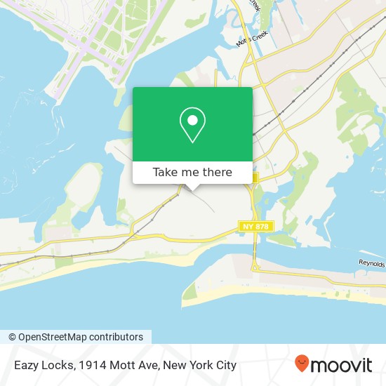 Eazy Locks, 1914 Mott Ave map