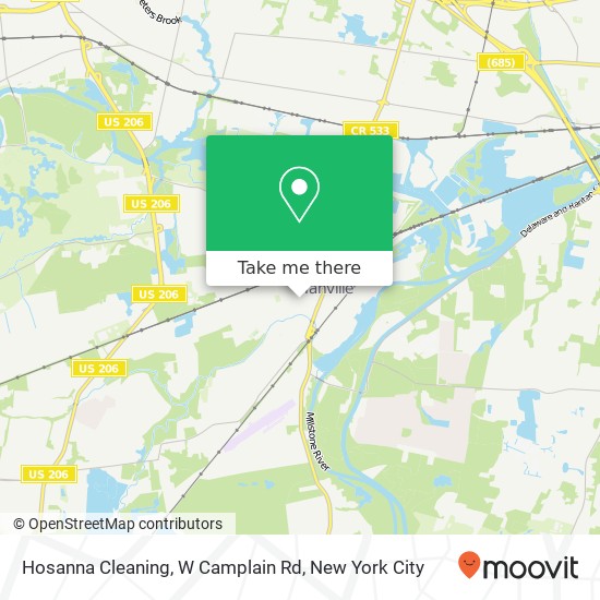 Hosanna Cleaning, W Camplain Rd map