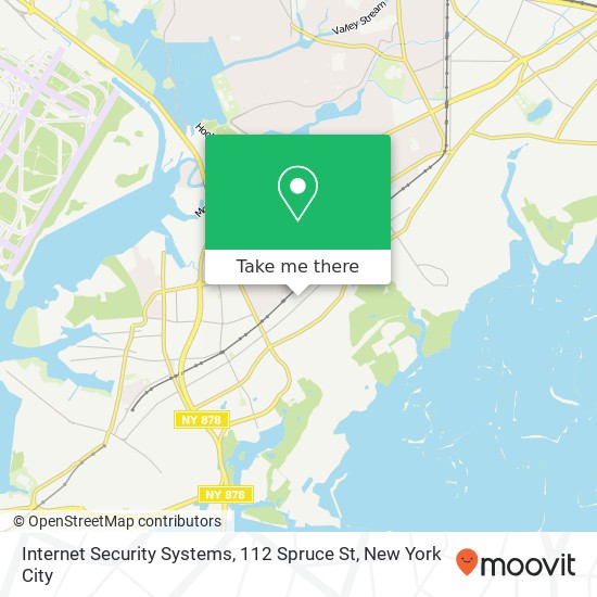 Mapa de Internet Security Systems, 112 Spruce St