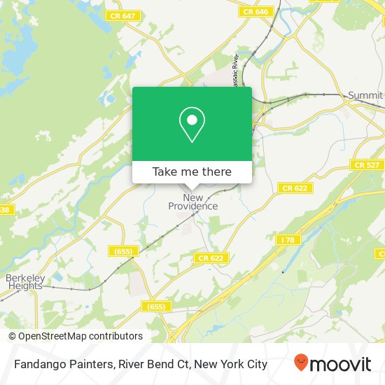 Fandango Painters, River Bend Ct map