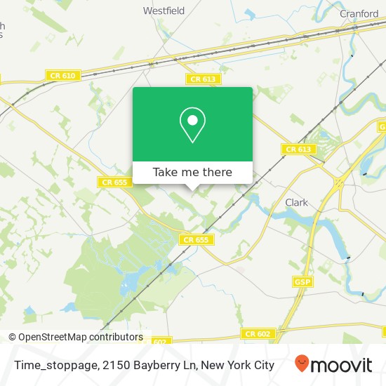 Time_stoppage, 2150 Bayberry Ln map