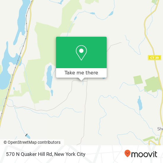 Mapa de 570 N Quaker Hill Rd, Pawling, NY 12564