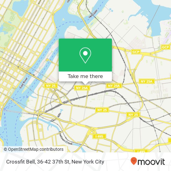 Crossfit Bell, 36-42 37th St map