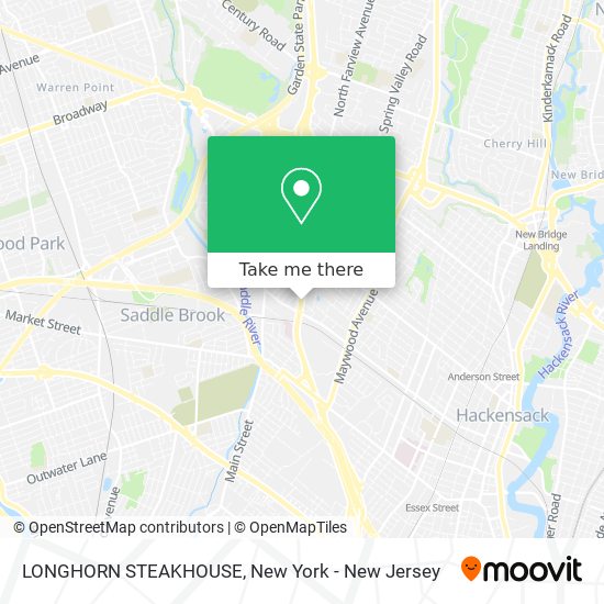 LONGHORN STEAKHOUSE map