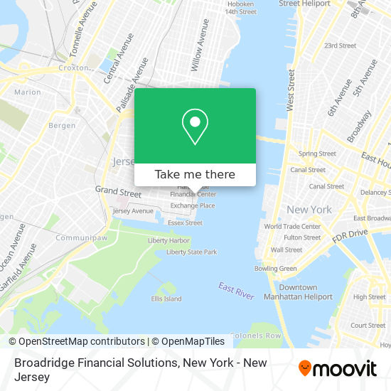 Broadridge Financial Solutions map