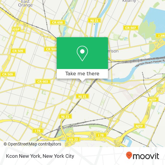 Kcon New York map