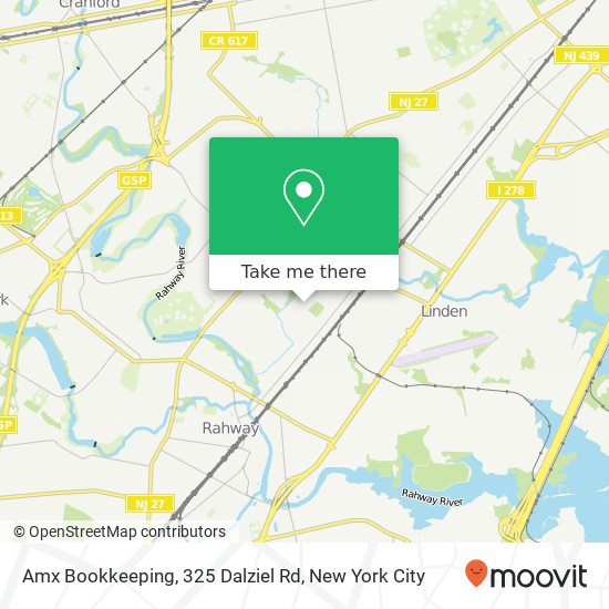 Mapa de Amx Bookkeeping, 325 Dalziel Rd