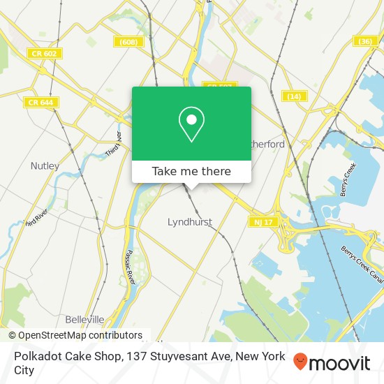 Polkadot Cake Shop, 137 Stuyvesant Ave map