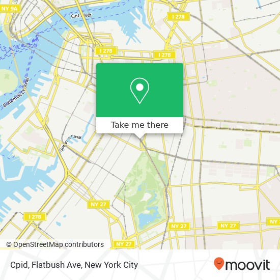 Cpid, Flatbush Ave map