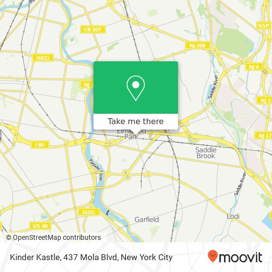 Kinder Kastle, 437 Mola Blvd map