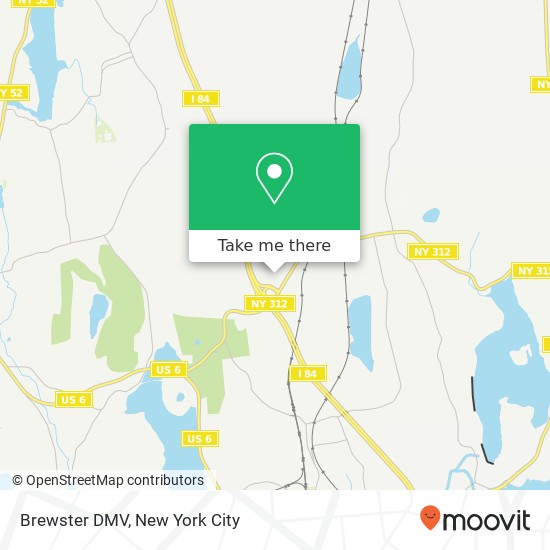 Mapa de Brewster DMV